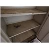 Image 5 : Metal 2-Door Storage Cabinet w/ Inside Shelving