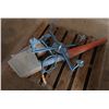 Image 1 : Metal Agricultural Seed or Fertilizer Spreader Attachment