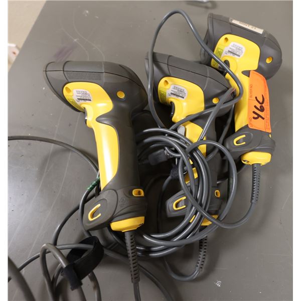 Qty 3 Corded DS3508-HD20005R Barcode Scanners