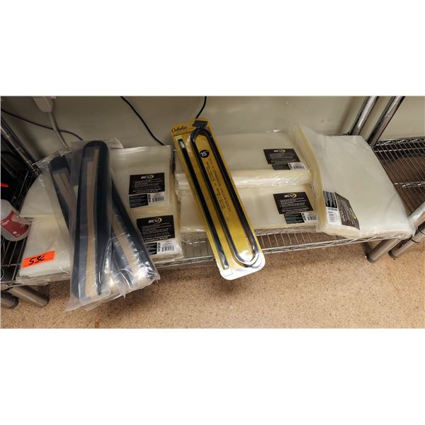 Multiple BCU Plastics & Packaging Universal Vacuum Sealer Bags & Maint. Kits