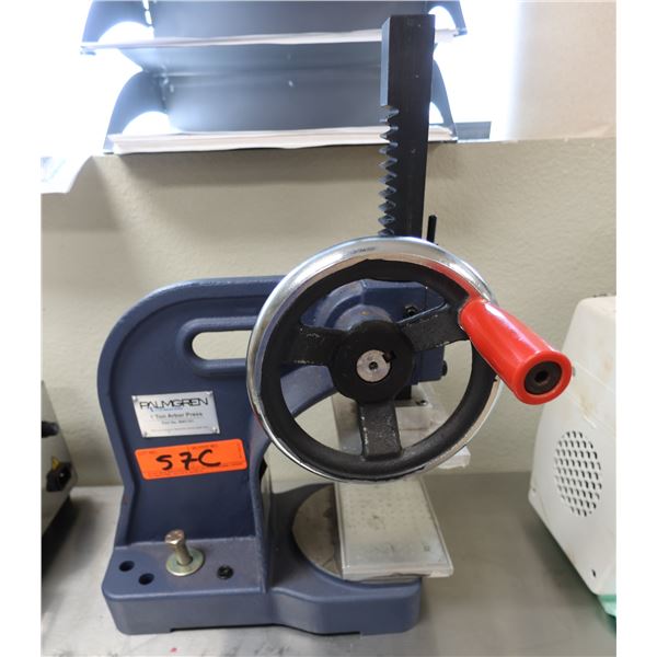 Palmgren 9661101 1-Ton Arbor Press
