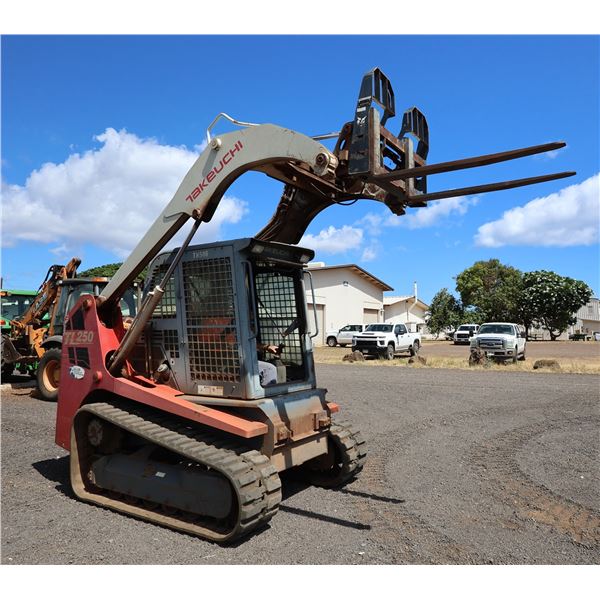 Takeuchi TL250 Multi-Terrain Compact Track Loader (Starts & Runs - see video)
