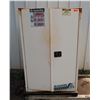 Image 1 : JustRite Sure-Grip EX Flammable Liquid Storage Cabinet & Contents: Fuel Cans, etc