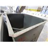 Image 7 : Stacking Forkliftable Metal Storage Bin w/ Screened Bottom 46" x 58" x 60"H