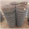 Image 1 : Qty 4 Rolls Welded Wire Mesh Fencing 16-19" Dia, 48"H