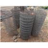 Image 1 : Qty 5 Rolls Welded Wire Mesh Fencing 18-22" Dia, 48"H