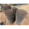 Image 2 : Qty 3 Rolls Welded Wire Mesh Fencing 16-17" Dia, 48"H