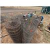 Image 2 : Qty 5 Rolls Welded Wire Mesh Fencing 12-15" Dia, 48"H