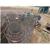 Image 5 : Qty 5 Rolls Welded Wire Mesh Fencing 12-15" Dia, 48"H
