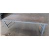 Image 1 : Metal Adjustable Height Table 96" x 34" x 31"H
