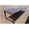 Image 2 : Metal Adjustable Height Table 96" x 34" x 31"H