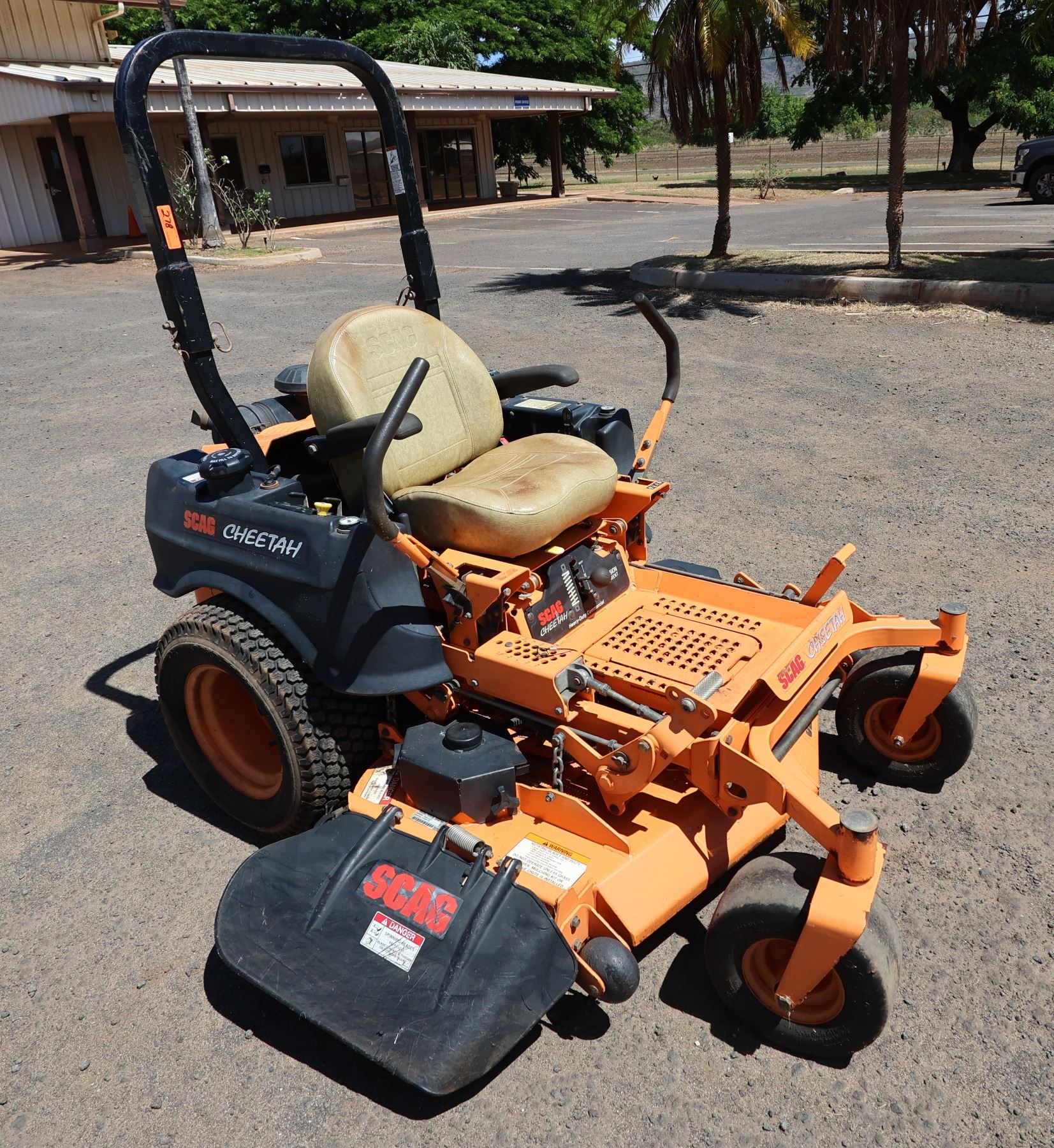 Scag Cheetah Heavy Duty Commercial Riding Mower (Starts & Runs - see video)