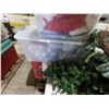 Image 8 : Qty 3 Pallets Multiple Bins & Contents:  Holiday Decorations, Artificial Tree, Lights, Ornaments, et