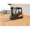 Image 2 : Doosan G30N-7 Forklift 133 Hours w/ Rotating Forks (Starts & Runs - see video)