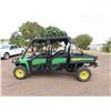 Image 2 : John Deere XUV855M S4 UTV Crossover Gator Utility Vehicle w/ Flatbed (Starts & Runs - see video)