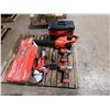 Image 2 : Contents of Pallet: Milwaukee 2646-20 Grease Gun, Packout Vacuum, Blower, Power Tools, etc