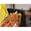 Image 2 : Bin Multiple Extension Cords, Light, etc