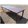 Image 1 : Metal Adjustable Height Table 96" x 34" x 31"H