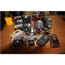 Large Lot of Vintage Cameras