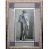 Image 1 : Framed Print of Nude Woman