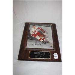 Gordie Howe Autographed Photo W/COA
