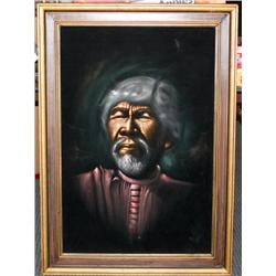 Framed Felt Picture by Tony Maya