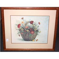 Framed Print of Flowers