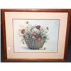 Image 1 : Framed Print of Flowers
