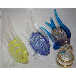 Lot of Glass Fish