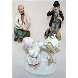 3 Collectible Statues