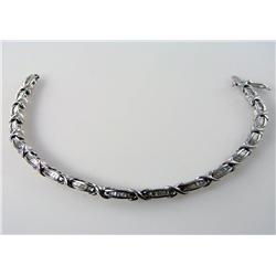 2.00ctw Baguette Diamond Tennis Bracelet