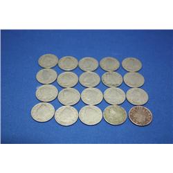 Lot of 20 Liberty Nickels