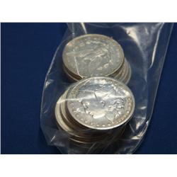 10- 1880s Morgan Silver Dollars