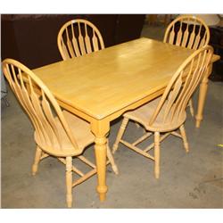 Dining Table and 4 Chairs