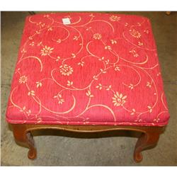 1 Red Foot Stool