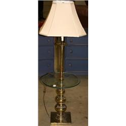 Floor Standing Lamp & End Table Combo.