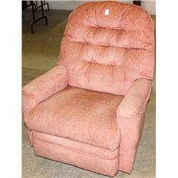 Pink Rocker Recliner Chair