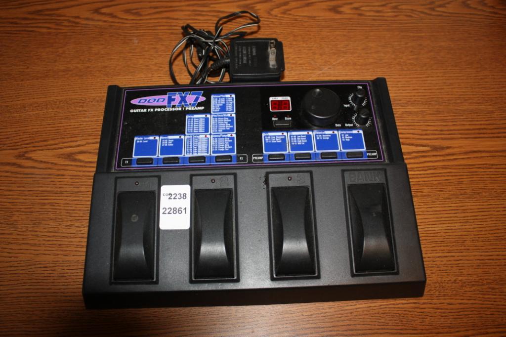 DOD FX7 Guitar Effects Pedals
