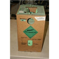 Bottle of Genetron 22 Non Flammable Gas