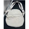 Image 4 : White Nylon Shoulder Bag With Adjustable Strap