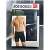 Image 2 : Joe Boxer Men’s Boxer Briefs, Organic Cotton, Size Medium, 4-Pack