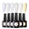 Image 1 : Meet Across White Nails Colors Sheer Jelly Gel Set