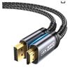 Image 1 : JSAUX HDMI to DisplayPort Cable 4K UHD, Black, 6.6 ft Length