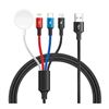 Image 1 : MINLU Multi Charger for Cell Phone and iWatch with USB 2.0 Compatibility 4 in 1