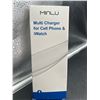 Image 3 : MINLU Multi Charger for Cell Phone and iWatch with USB 2.0 Compatibility 4 in 1