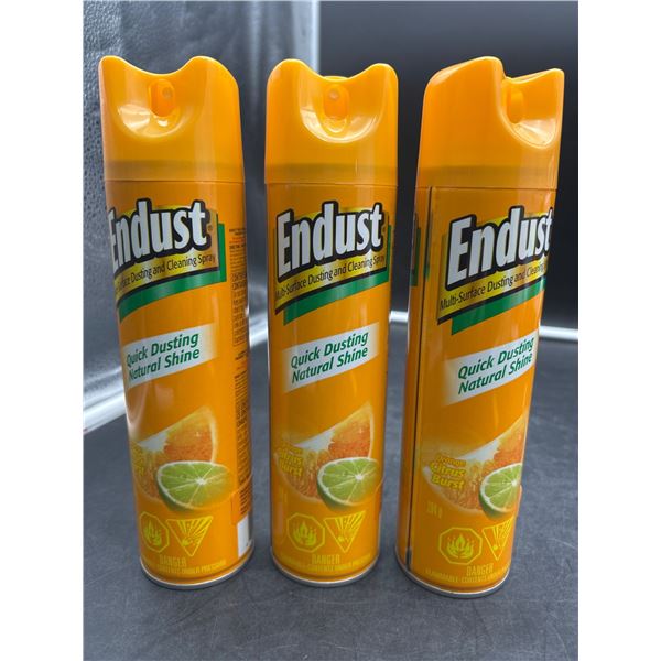 Endust Quick Dusting Natural Shine Aerosol, 284ml, Case of 12