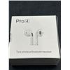 Image 2 : Pro4 True Wireless Bluetooth Headset with Charging Case