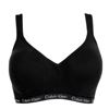 Image 1 : Calvin Klein 2-Pack Cotton Modal Blend Bralette, Size L/G Pink & Black