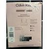 Image 3 : Calvin Klein 2-Pack Cotton Modal Blend Bralette, Size L/G Pink & Black