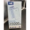Image 2 : N6 PD22.5W Portable Charger 35000mAh with Built-in Cables